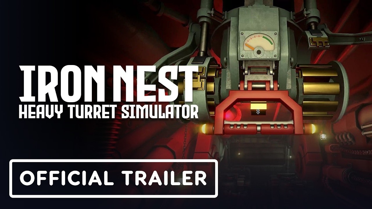 IRON NEST: Heavy Turret Simulator - Official Demo Trailer