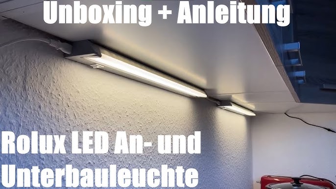 LIVARNO LUX LED Unterbauleuchte, mit 2 wählbaren Weißtönen Unboxing und  Montage - YouTube