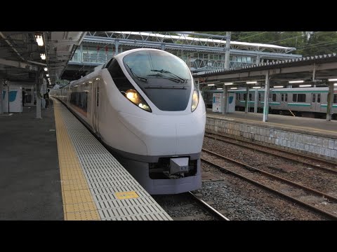 19M 特急ひたち19号仙台行(4分遅延)いわき駅到着～発車