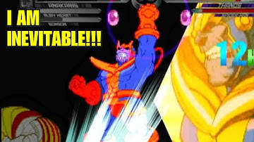 MVC2: Thanos Double Power Stone Combos to Anakaris and Ruby Heart + Spiderman missed the Monkey!