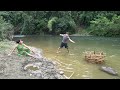 Primitive Life - Survival In The Forest Finding Catch Fish - How To LIVING OFF GRID