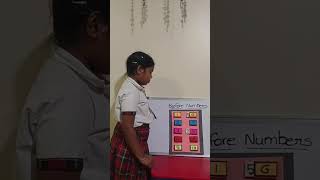 Krithika | Before Numbers Learning Activity | Smart Kids at Rise Play School Kakinada