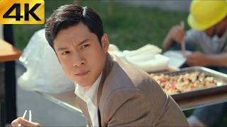 【4K】Broke Guy Mocked for Eating Street Food by Mother-in-Law,Next Day He Signs a Million-Dollar Deal