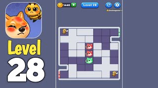 Doge Eacape Block Puzzle level 28 Walkthrough Solution