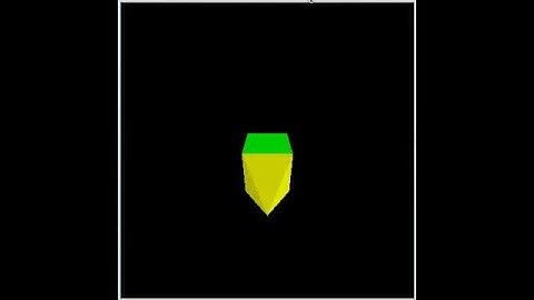 opengl  exercise - moving a pyramid