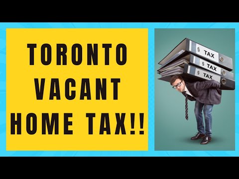 Toronto Vacant Home Tax