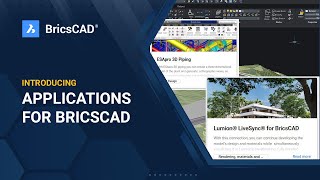 Introducing Applications for BricsCAD | BricsCAD Third Party Apps screenshot 3