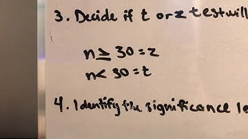 VIDEO TUTORIAL ON HYPOTHESIS TESTING, A PERFORMANCE TASK IN STATSITCS AND PROBABLITY
