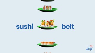 Your fave roll? Already on the move. | Sushi | John Dory's