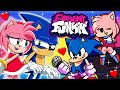 Sonic & Amy Play Friday Night Funkin' - Sonic mods