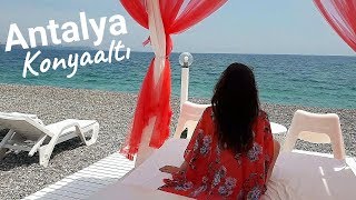 Antalya VLOG  plaża Konyaaltı w Turcji | Kawa po turecku