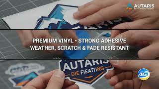 2421 Die-Cut Vehicle Decals | Custom Fleet, Van, Truck & Business Vehicle Graphics | AUTARIS USA TX!