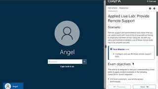 Full 5.2.10 Applied Live Lab Provide Remote Support | CompTIA | M&M PC's PT2 Guide
