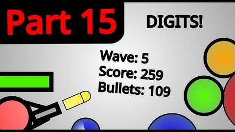 Make a Shooter Game on Scratch!! PART 15 - DIGITS