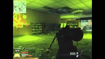 MW2 QUICKSCOPE GAMEPLAY/COMMENTARY