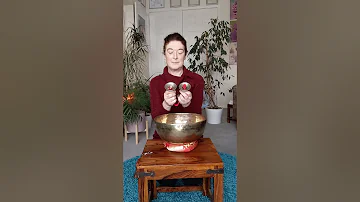 Tingsha Bell and Tibetan Singing Bowl | Cleansing  Sound | Clear Negativity from Your Space #short