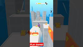 Parkour Race ❄️❄️💦🌊💦🌀🌀🌀All Levels Gameplay Trailer  Android, ios New Game TikTok#shorts#play games screenshot 4