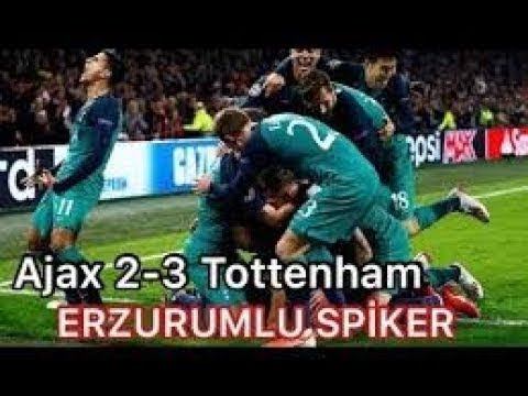 AJAX 2 3 TOTTENHAM ERZURUMLU SPİKER & ÇORUM SPİKER  | EN KOMİK MAÇ ÖZETLERİ