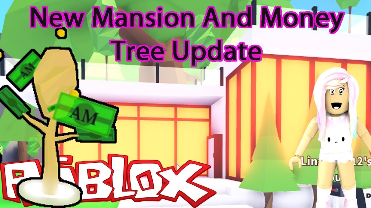 Money Trees And Modern Mansion Update In Roblox Adopt Me Youtube - money trees new mansion roblox adopt me