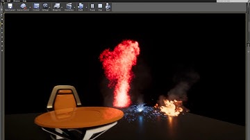 Explicit State Particle System -- Houdini Fireball Effect in Unreal Engine