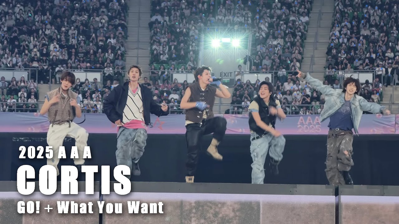 【4K】CORTIS 'GO! + What You Want' 2025 AAA in KAOHSIUNG 20251206