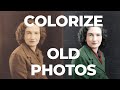 How to Colorize Black and White Photos from the Past