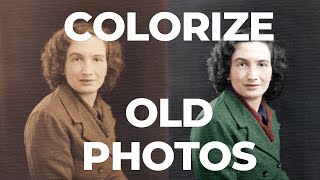 How to Colorize Black and White Photos from the Past