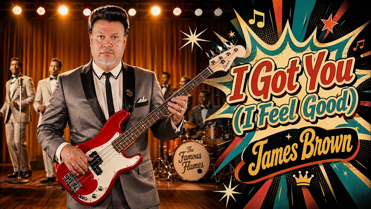 I Got You (I Feel Good) - James Brown (Bass cover) thumbnail