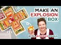 Easy Explosion Box Card Tutorial for the Cricut (with free SVG file!)