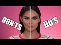 Contouring Do's and Don'ts