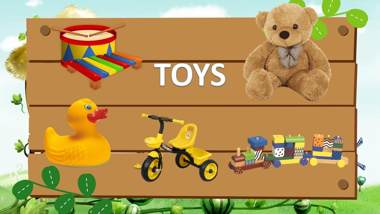 Kids vocabulary - Toy - toy vocab - Learn English for kids - English ...