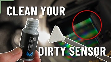 How to CLEAN your dirty CAMERA SENSOR | DIY sensorcleaning