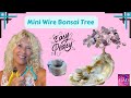 Step by step how to make a gemstone wire tree