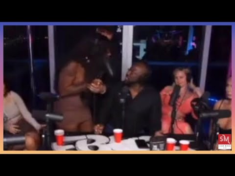 TOMMY SOTOMAYOR & ONLYFANS GIRL WINDMILL EACH OTHER AT FRESH & FIT AFTERSHOW
