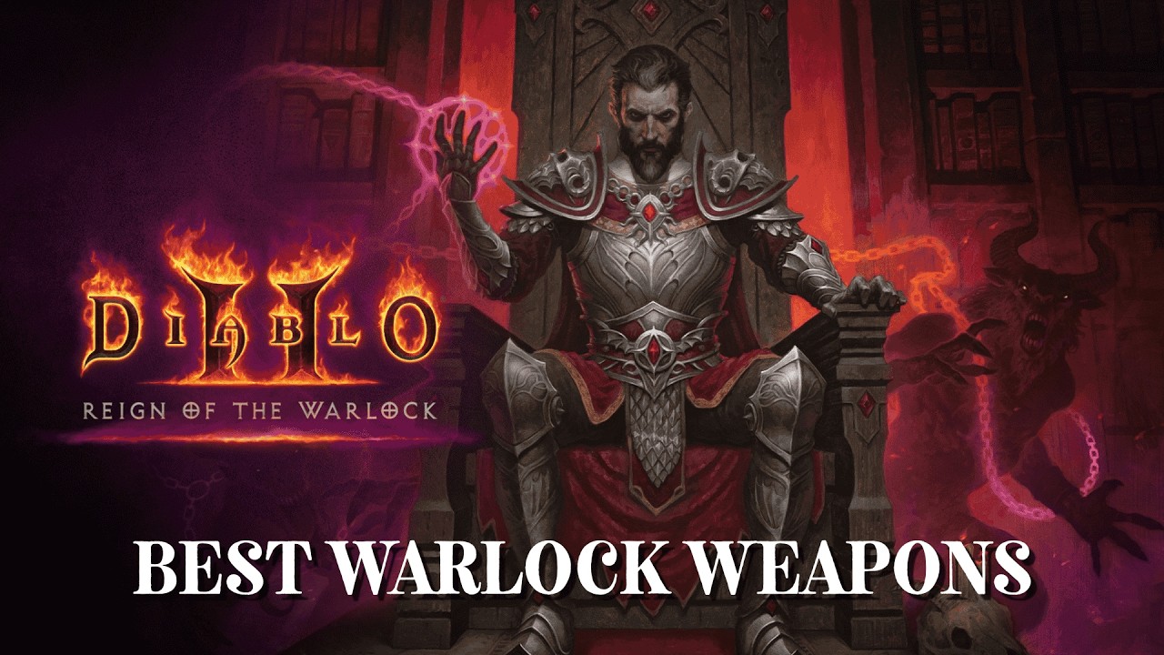 Лучшие двуручные мечи для чернокнижника в Diablo 2 Resurrected ROTW (мета-игра изменена)