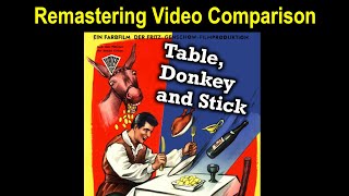 Table Donkey And Stick 1956 1968 Remastering Comparison