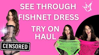 TRANSPARENT Dresses TRY ON Haul with Mirror View! | Jean Marie Try On