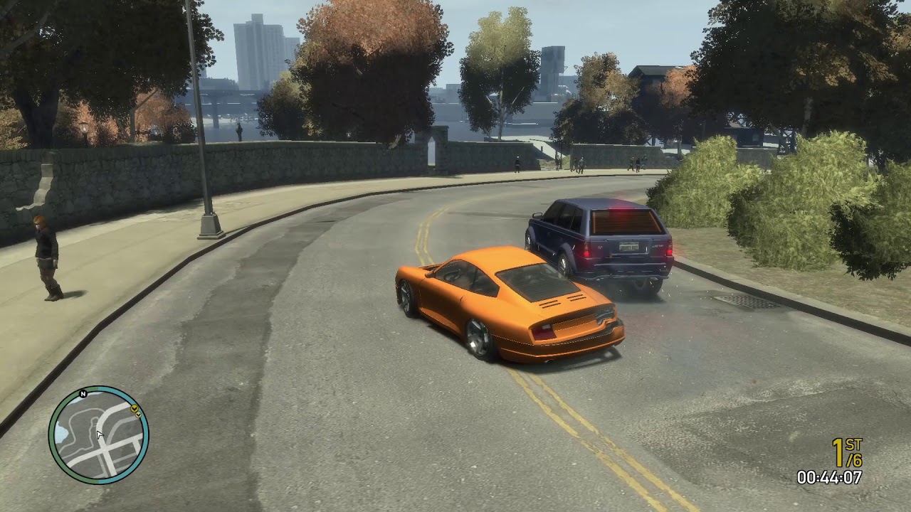 GTA 4 - No. 1 - Win a street race with a Comet.