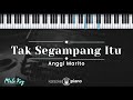 Tak Segampang Itu - Anggi Marito (KARAOKE PIANO - MALE KEY)