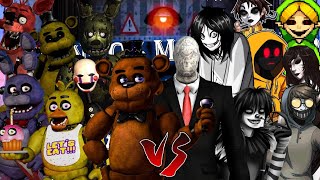 FIVE NIGHTS AT FREDDY'S VS CREPPYPASTAS|| BATALLA DE RAP|| DECKERS FT.VARIOS (PROD.HOLLYWOODLEGENDS) by Deckers Rap 6,525 views 3 months ago 3 minutes, 26 seconds