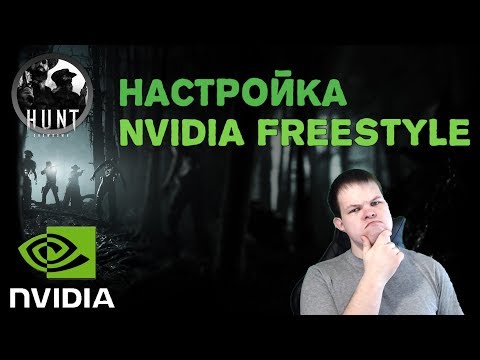 Настройки NVIDIA FreeStyle в Hunt Showdown | фильтры NVIDIA | Как лучше видеть противников