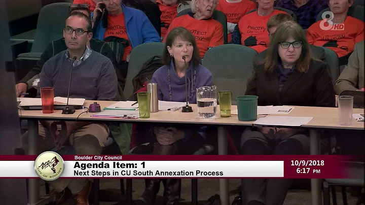 Boulder City Council Study Session 10-9-18