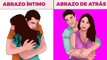 ¿Cuál es la diferencia entre un abrazo amistoso y un abrazo romántico?