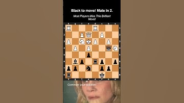 85 Chess Daily Puzzle #ChessPuzzle
