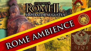 Total War ROME II: The Roman Empire I Ambience I ASMR I Studying, Sleeping,  Relaxing I Mediation I