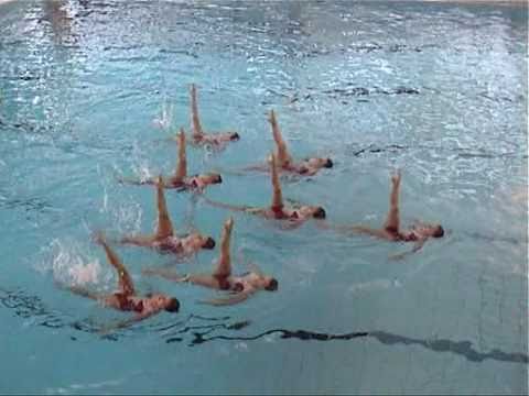 Synchronized Swimming Flanders synchro open 2006 Team Tesla Brno Czech ...