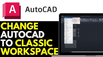 How to Change AutoCAD to Classic Workspace (Menu Bar & Toolbars Setup) 2025 (EASILY)