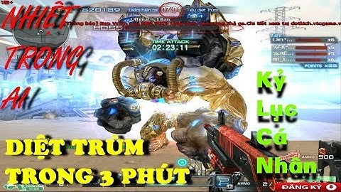 [BìnhLuậnCF] Nhiệt Trong Chế Độ AI Map Miệng Núi Lữa 2 Diệt Trùm Trong 3 Phút| Dế Mèn CF