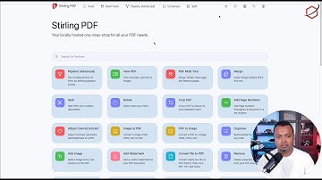 Full-featured and free PDF editor running in docker - meet Stirling PDF