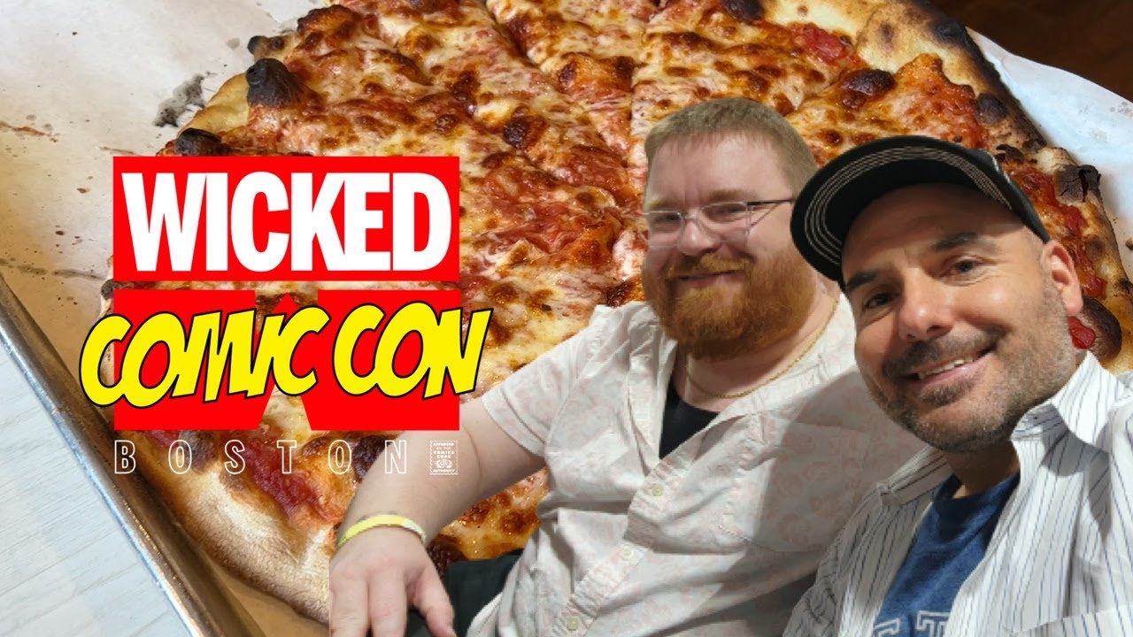 Frank Pepe Pizza & Wicked Comic Con Boston w/ Pat Shand & Chris Halton ...